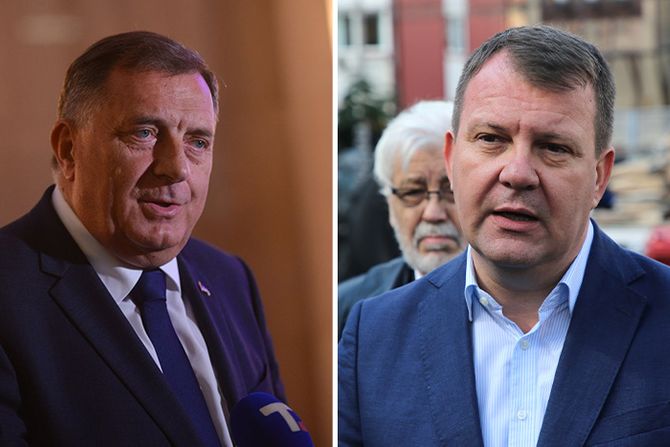 Milorad Dodik i Igor Mirović