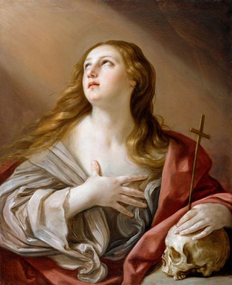 The Penitent Magdalene  Guido Reni
