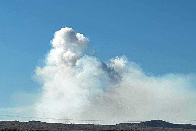 Island, vulkan, erupcija Island, vulkan, erupcija