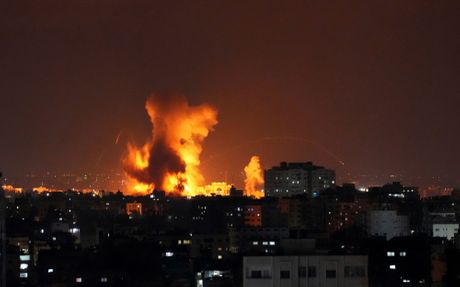 Gaza, Izrael, napad