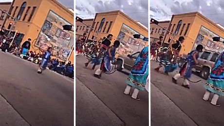 Parada povređeni Gallup Novi Meksiko New Mexico