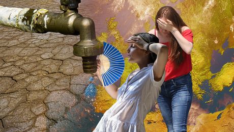 Evropa toplotni udar vrućine nestašica vode