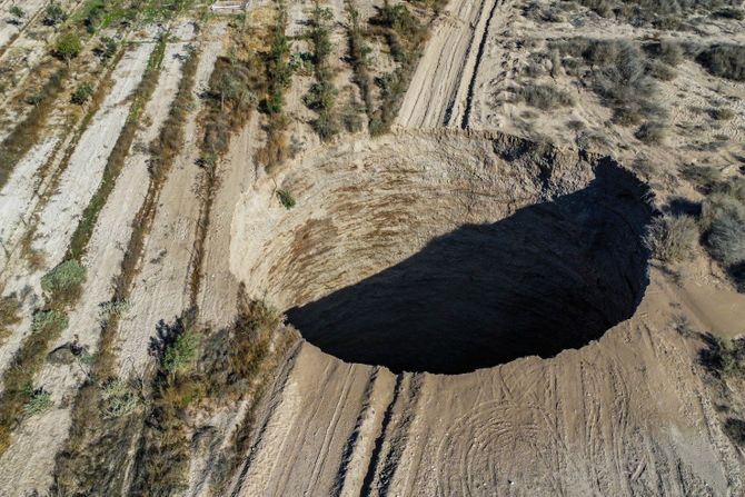 Čile rupa vrtača  Tierra Amarilla