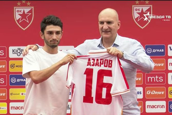 Irakli Azarovi, FK Crvena zvezda