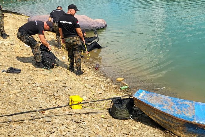 Pronađen utopljen mladić  E.B.  jezero Gazivode  Novi Pazar