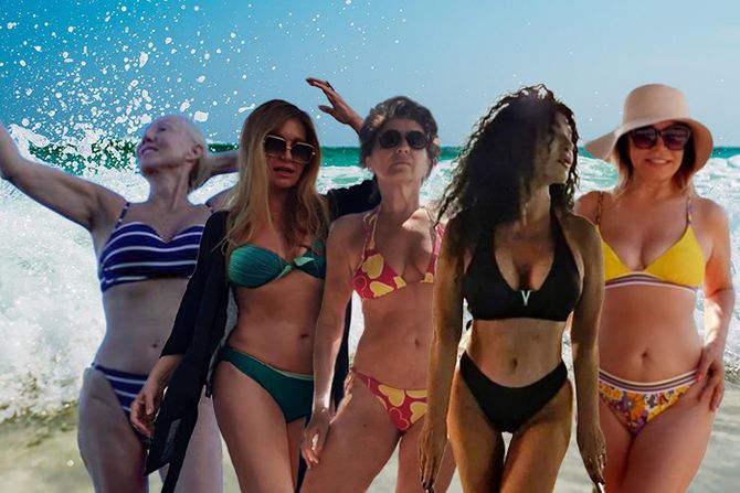 Dame u bikiniju, Danica Maksimović, Mirjana Karanović, Lidija Vukićević , Neda Ukraden, Lepa Brena