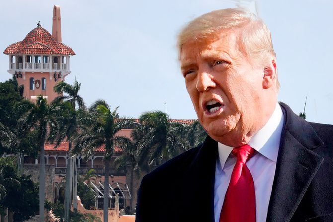 Donald Tramp Mar a lago Florida