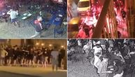 Horrific rampage of Croatian hooligans in Portugal: Dressed in black, demolishing everything, tourists flee