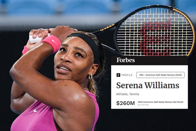 Serena Williams, Serena Vilijams, Forbs