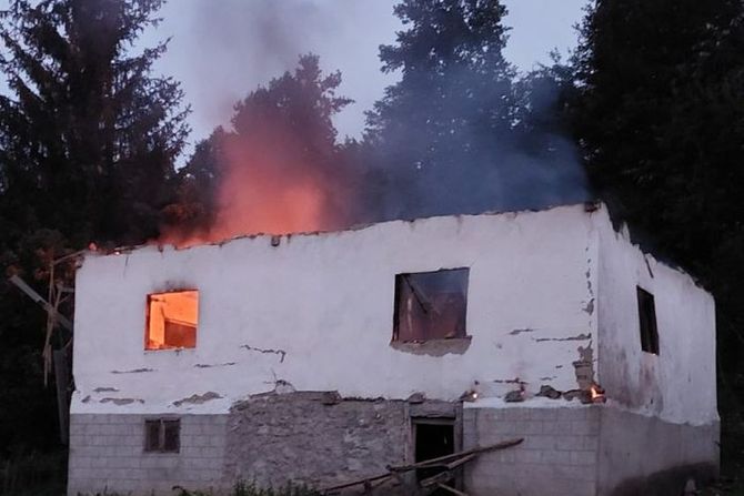 Uševce, Vranje, požar Uševce, Vranje, požar