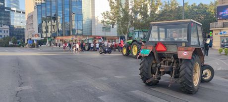 Poljoprivrednici protest blokada Novi Sad