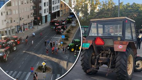Poljoprivrednici protest blokada Novi Sad Fičer