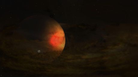 Umetnička vizija novootkrivene egzoplanete