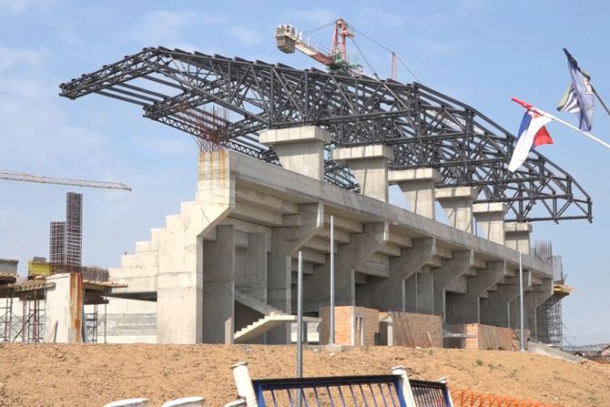 Gradilište stadion Loznica