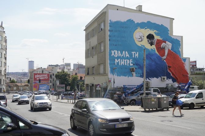 BEOGRAD MITROVIC MURAL