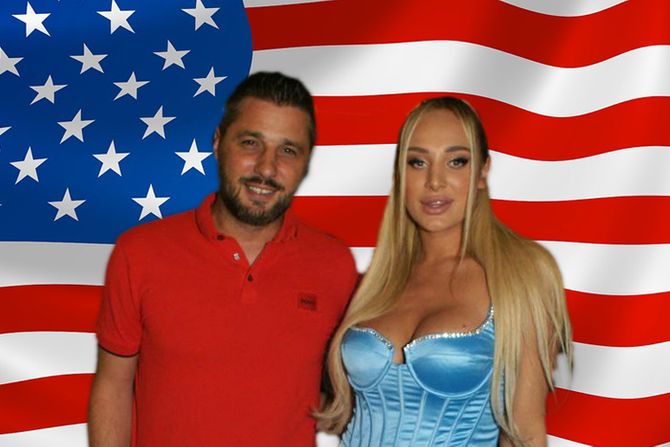 Marko Miljković, Luna Đogani, američka zastava