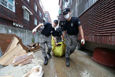 Južna Koreja Obline kiše i poplave