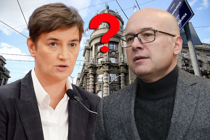 Ana Brnabić, Miloš Vučević, Vlada Srbije