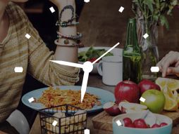 sat, vecera, vreme večere, obrok, satnica