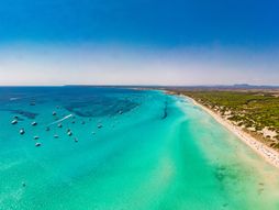Španija Majorka Mallorca plaža Es Trenc