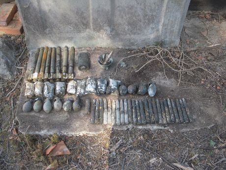 Hrvatska Mali Grđevac bunar pronađena eksplozivna sredstva bombe mine municija