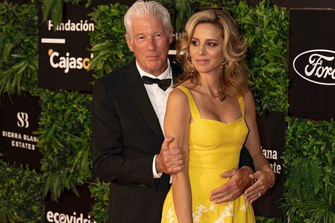 Ričard Gir  Richard Gere Alejandra Gere