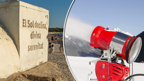 Turizam klima zagrevanje Majorka Es Trenc veštački sneg