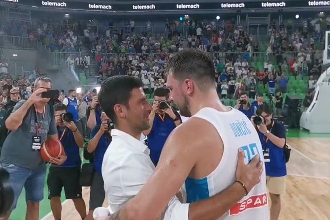 Novak Đoković i Luka Dončić