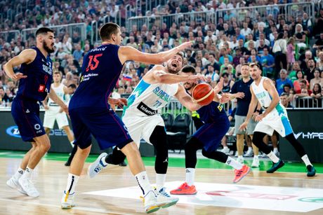 Košarkaška reprezentacija Srbija - Slovenija, košarka