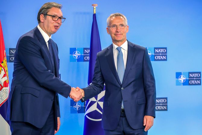 Vučić - Stoltenberg Vučić - Stoltenberg
