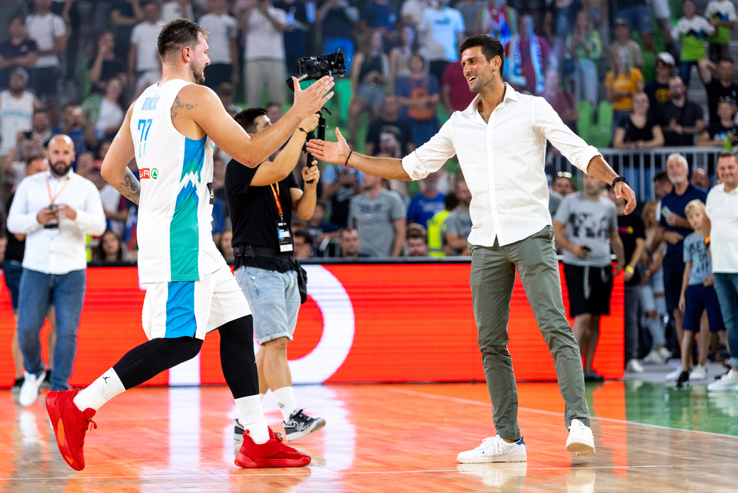 Novak Đoković na ćirilici komentarisao sliku Luke Dončića i izazvao ludnicu na Instagramu