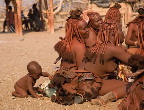 Afrika pleme Himba Namibia Namibija