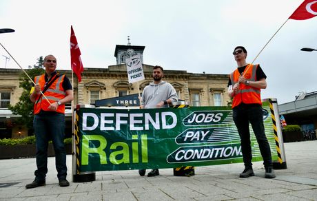 Britanska železnica, Štrajk zaposlenih