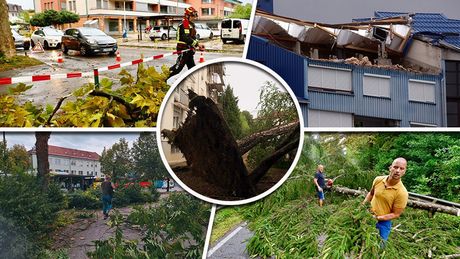 Slovenija nevreme oluja fičer