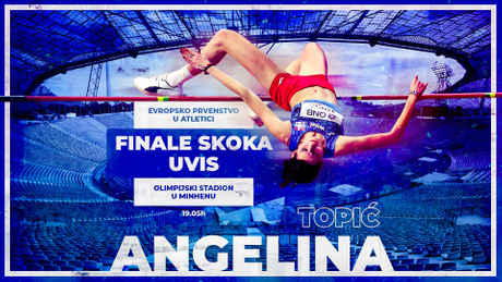 finale EP u atletici Angelina Topic skok uvis