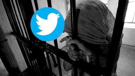 Tviter, Twitter, Hapšenje, žena  ženski zatvor