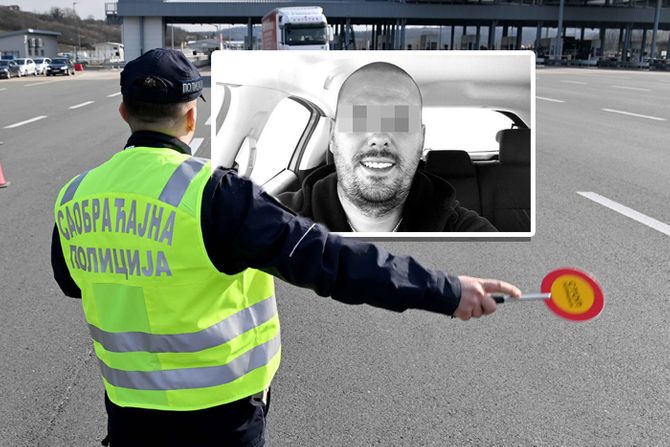 Saobraćajna policija, policajac Božidar K Bačka Palanka Rumenka