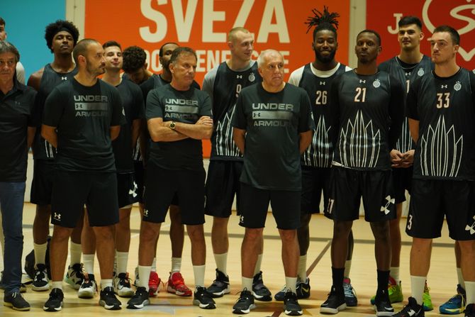 Otvoreni trening KK Partizan, početak priprema