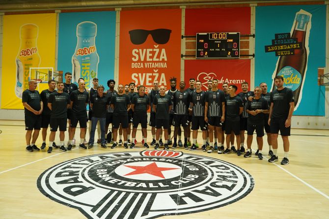 Otvoreni trening KK Partizan, početak priprema