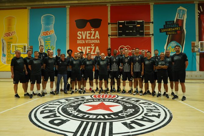 Otvoreni trening KK Partizan, početak priprema