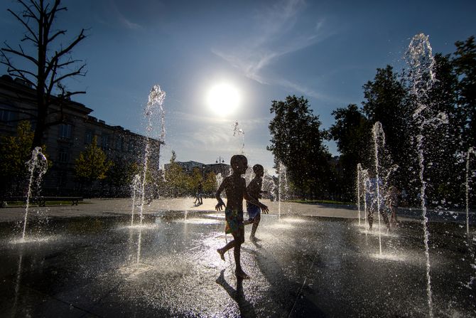 Lepo vreme, vrucina, hlađenje, toplota, vremenska prognoza