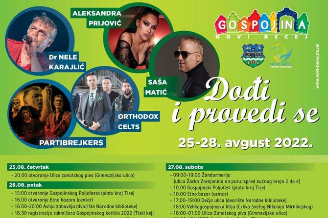 Gospojina 2022 - Program Gospojina 2022 - Program