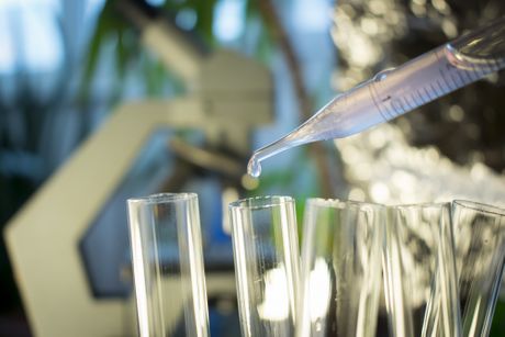 Genska terapija DNK DNA laboratorija eksperimenti epruvete mikroskop pipeta