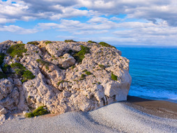 Kipar, plaza, afrodita, afroditina stena