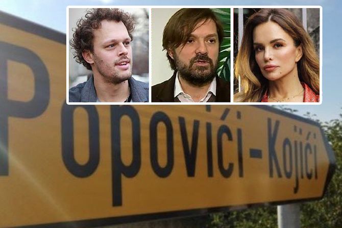 Milan Popović, Severina i Igor Kojić