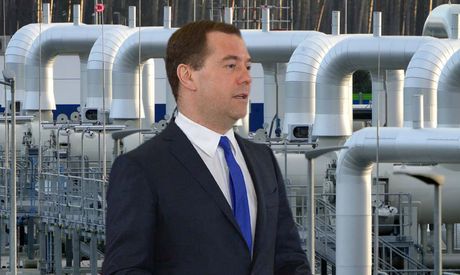 Dmitrij Medvedev, nafra gas