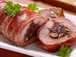 svinjski but, rolovano meso, svinjsko meso sa slaninom, rucak