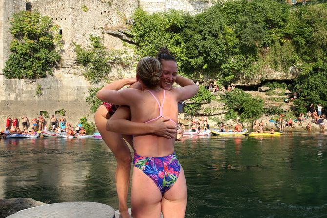 Red Bull Cliff Diving, Constantin Popovici i Rhiannan Iffland