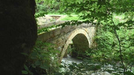Lučni kameni most na reci Moravici izgrađen pre više od šest vekova planina Golija