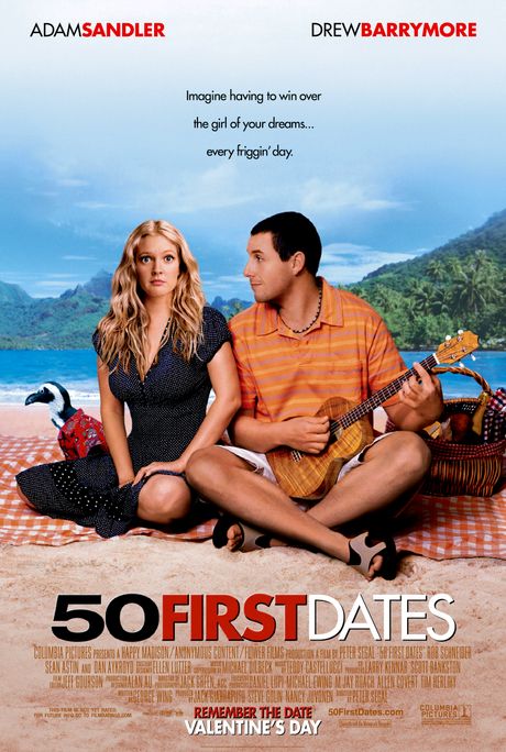 Drew Barrymore, Adam Sandler Drew Barrymore, Adam Sandler